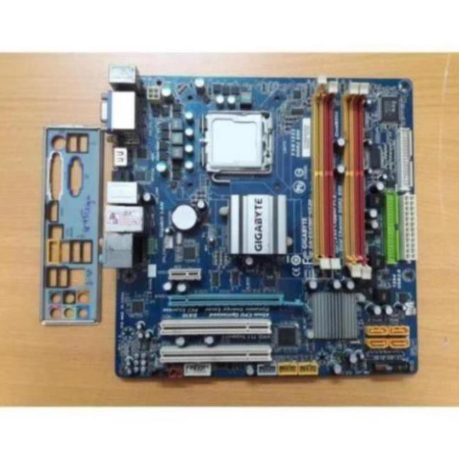 Main Giga G41 Ram 2 Socket 775 4 khe ram - Main Gigabyte G41 DDR2 có cổng HDMI