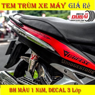 Tem Trùm Airblade Đen Đỏ Redbull