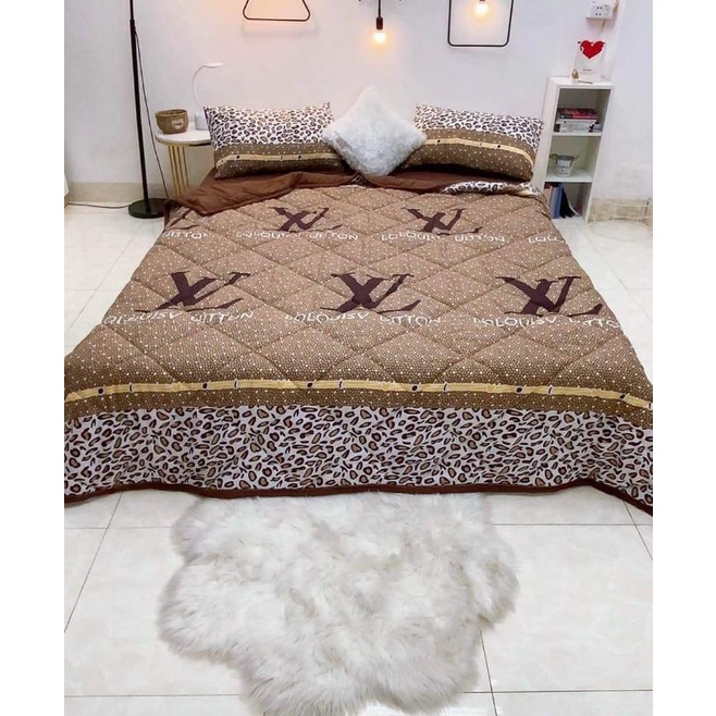 Trọn bộ ga gối chăn hè đũi siêu mềm mát có nhiều mẫu