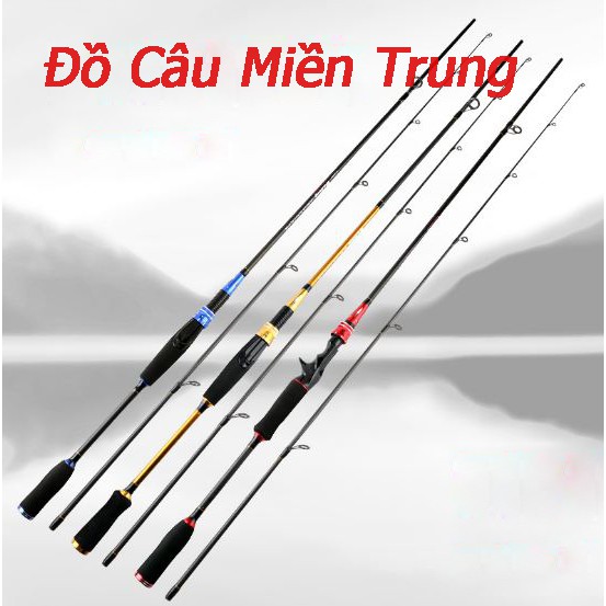 Cần 2 Khúc Nhật Bản Khoen Titanium Tải Bạo Lực