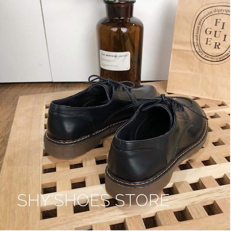 (CÓ SẴN) Giày oxford cột dây phong cách vintage| hot 2020| đế 3cm| numsvip freeship extra | BigBuy360 - bigbuy360.vn