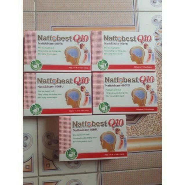 Viên uống Nattobest Q10 phòng ngừa tai biến mạch máu não ,bền vững Thành mạch | BigBuy360 - bigbuy360.vn