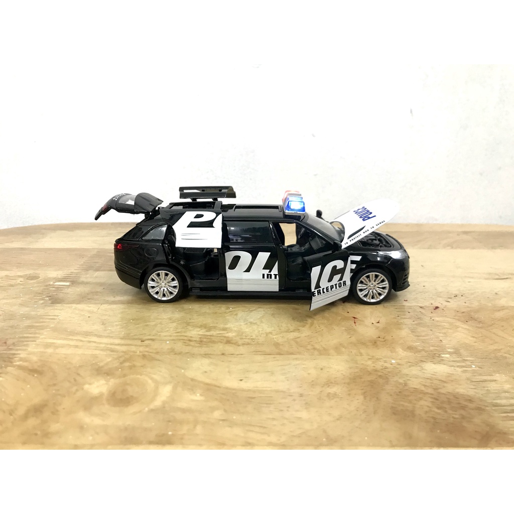 Mô hình xe cảnh sát Range Rover SVAutobiography Limo 2020 _ Tỷ lệ 1:32