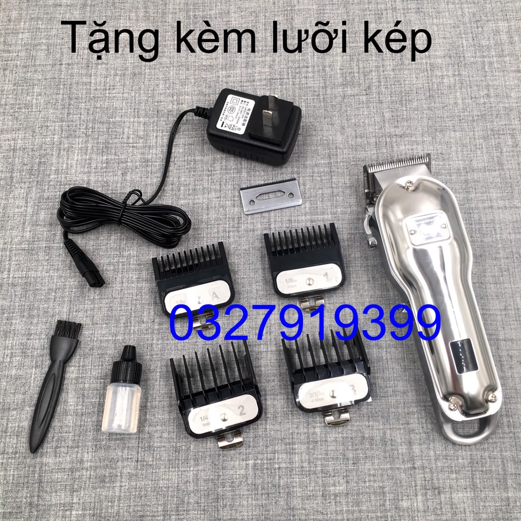 [Free Ship - tặng kèm lưỡi sứ] Tông đơ cắt tóc cao cấp BESTBOMG 01