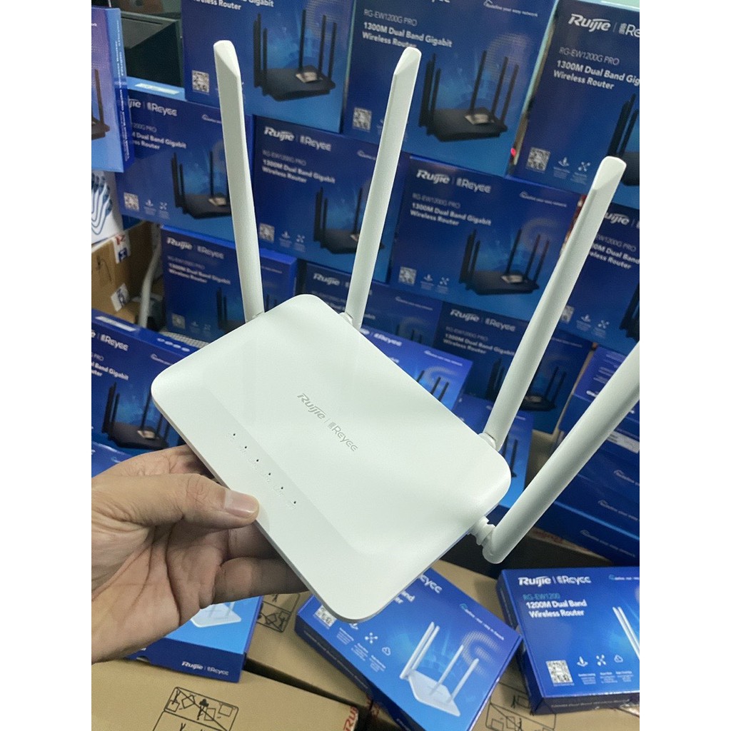 Bộ phát WiFi Ruijie RG-EW1200G PRO,Dual-band AC1300 và RG-WE1200, Dual band AC1200 | BigBuy360 - bigbuy360.vn