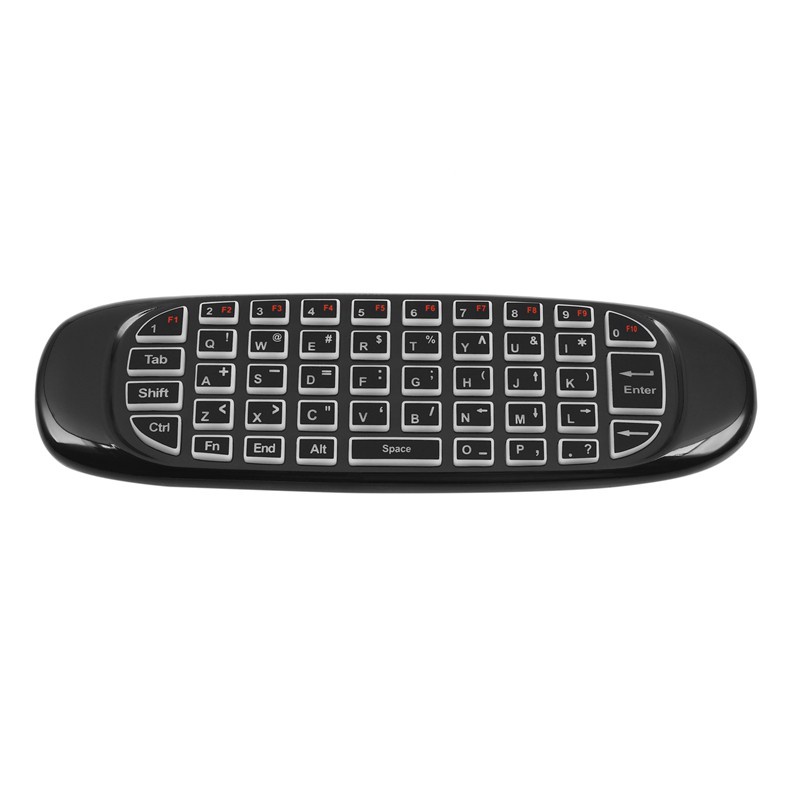 Wireless Air Mouse Mini Keyboard 7 Colors Backlight 2.4G Remote Control for Android Smart TV Box Windows Computer