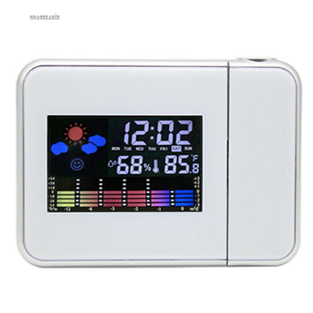 Weather projection clock LCD Digital Accessories USB cable High Quality