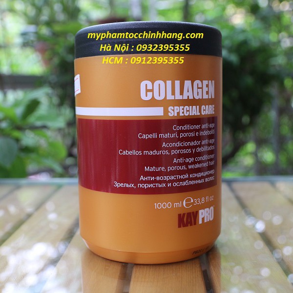 GỘI XẢ KAYPRO COLLAGEN THỦY PHÂN NGUYÊN CHẤT 1000ML*2