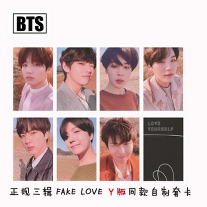 Card bts card ảnh wanna one hình ảnh album thần tượng Hàn Quốc xinh xắn dễ thương