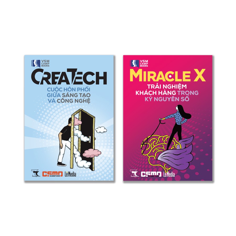 Combo sách Createch - Miracle X (trọn bộ 2 cuốn)