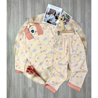 Đồ bộ ngủ pijama lụa dài tay 02