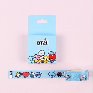 Washi tape BT21 1.5cm x 5m