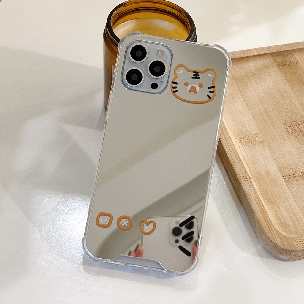 Ốp Lưng OPPO  Reno 8Z 8 A76 A74 A95 A57 4G 5G A94 A52 A92 A5 2020 A9 2020 A5s A12 A31 A3s 7 7Z 6 5 A16 A15 A15s A54 A53 A33 Gương Case