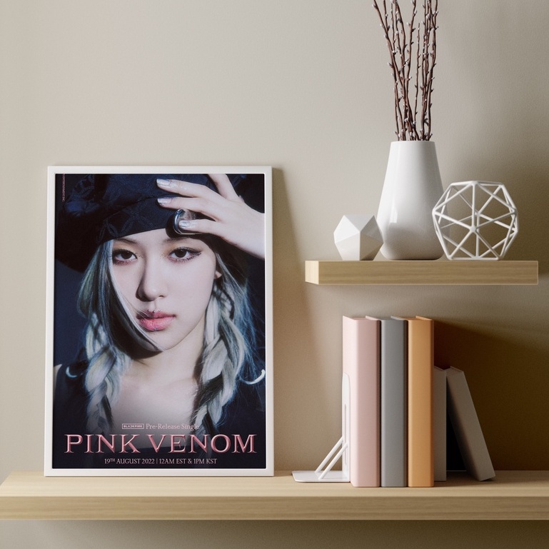 Sét 4 tờ Poster Blackpink Pink Venom 2