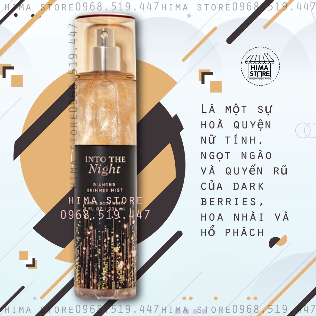 Xịt Body NHŨ VICTORIA INTO THE NIGH 236ml NO.236086
