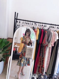 Maxi  hoạ tiết thổ cẩm