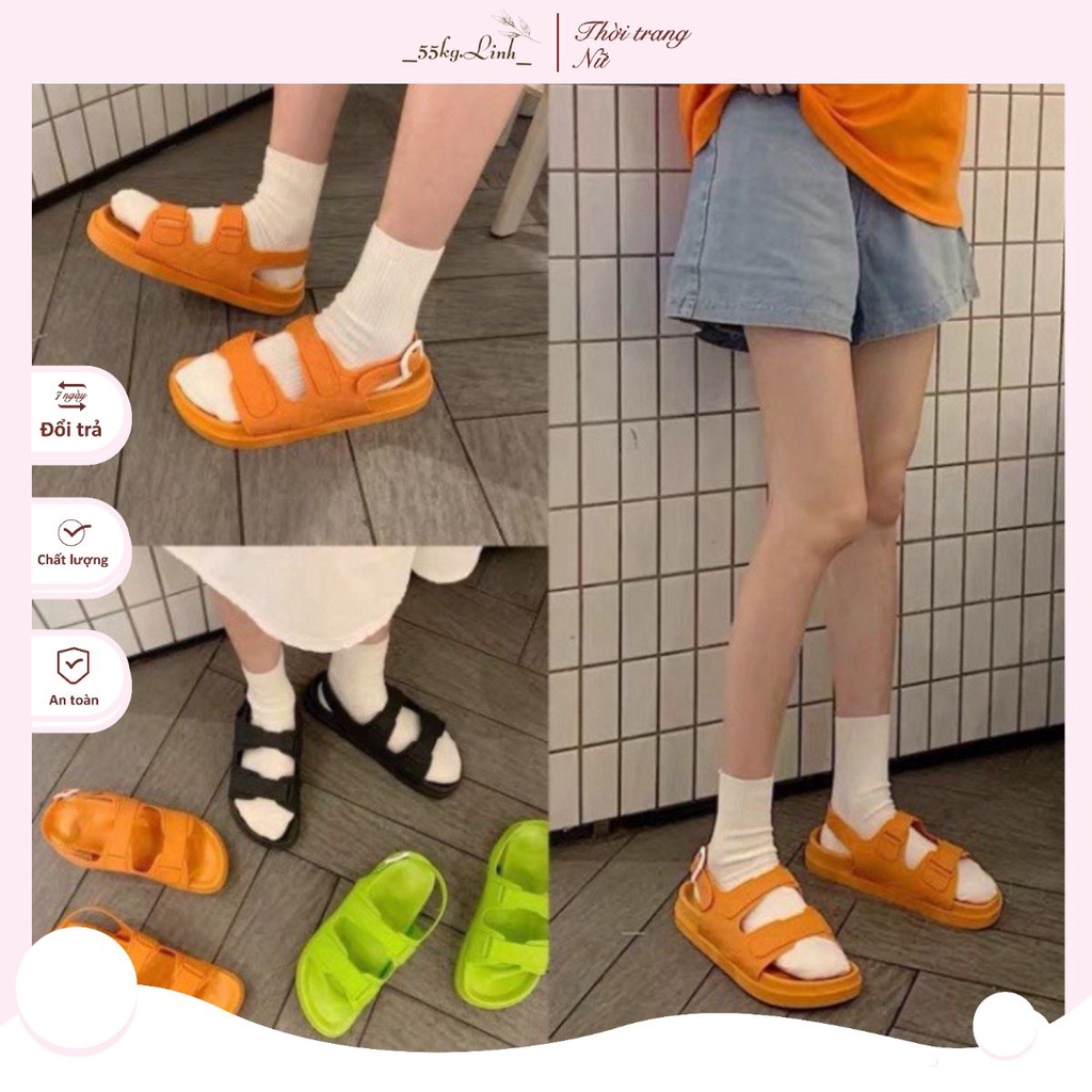 (HÀNG SẴN SHIP) GIÀY SANDAL QUAI NGANG, STYLE ULZZANG HÀN QUỐC