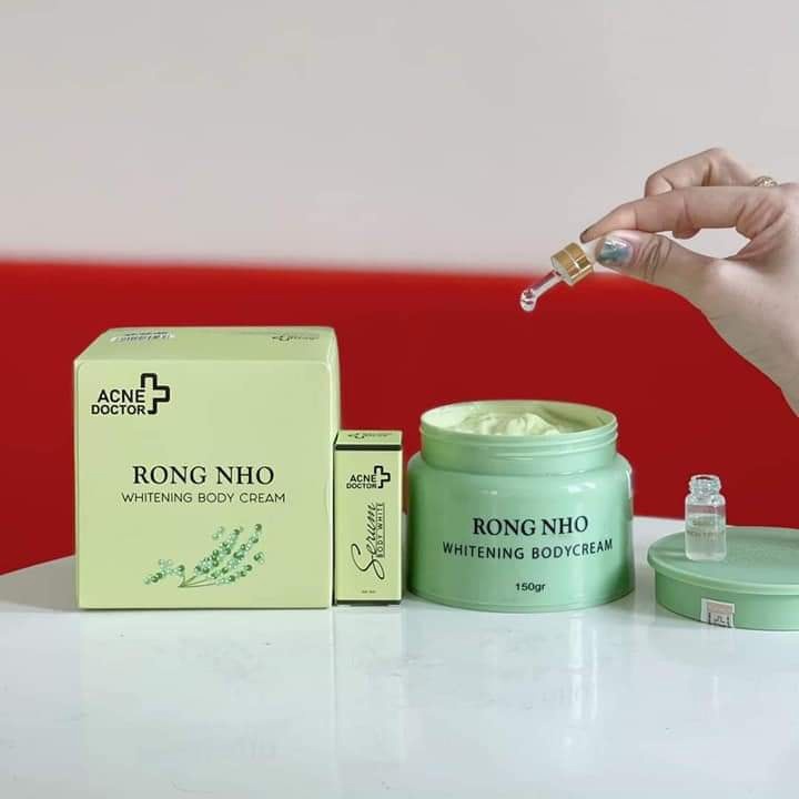 [Chính hãng] Kem body rong nho Acne Doctor - Tặng kèm 1 serum kích trắng- 8938540049017