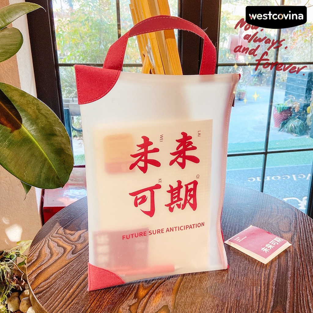 [Hot]✍Túi Đựng Dụng Cụ Học Tập Dung Tích Lớn Trang Trí Cho Trường Học