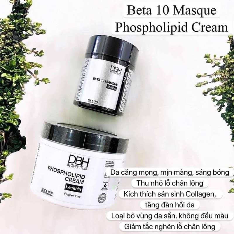 Peel da trẻ hoá tái sinh DBH BETA 10 PEEL MASK - Chính hãng