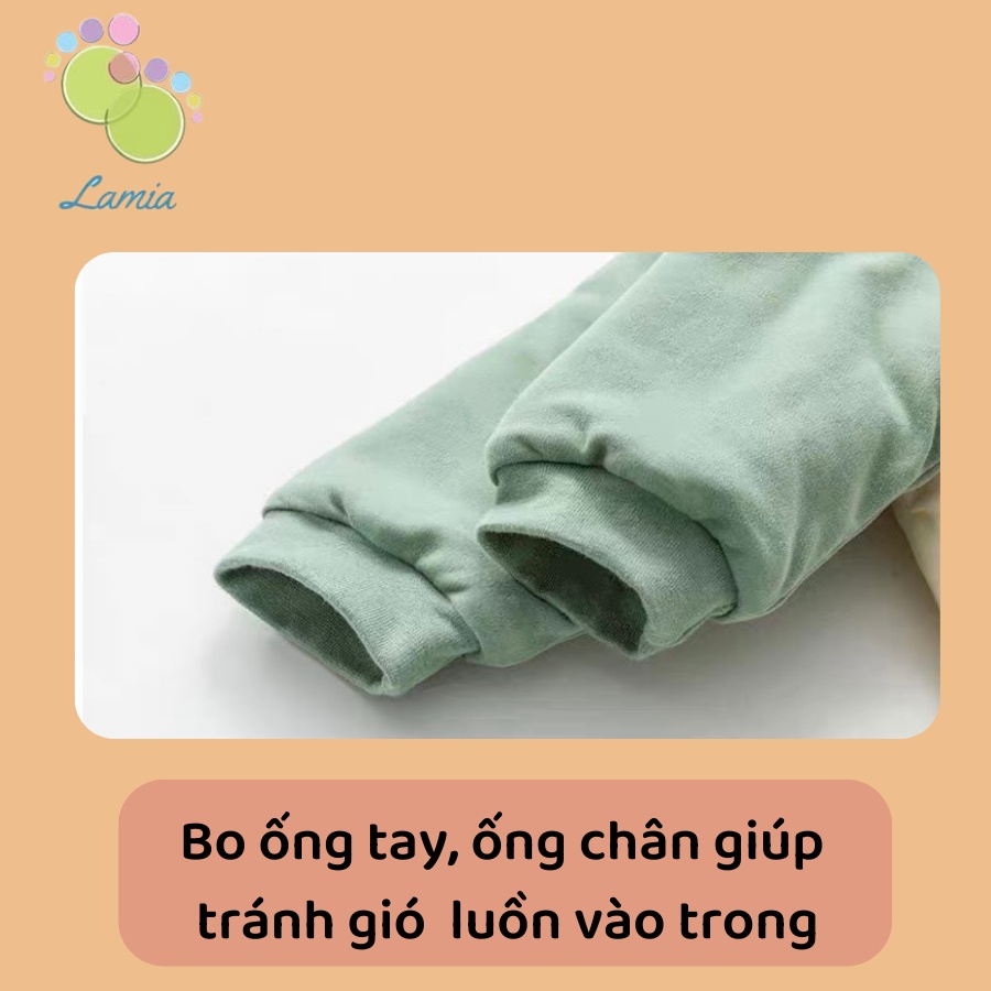 Body Nỉ Trần Bông Siêu Dày Mặc Đại Hàn Cho Bé Sơ Sinh Hàng Quảng Châu Cao Cấp 𝟏𝟗𝐁𝐃𝐃