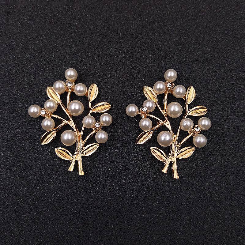 Phụ kiện hình cành lá, phụ kiện trang sức trang trí, handmade