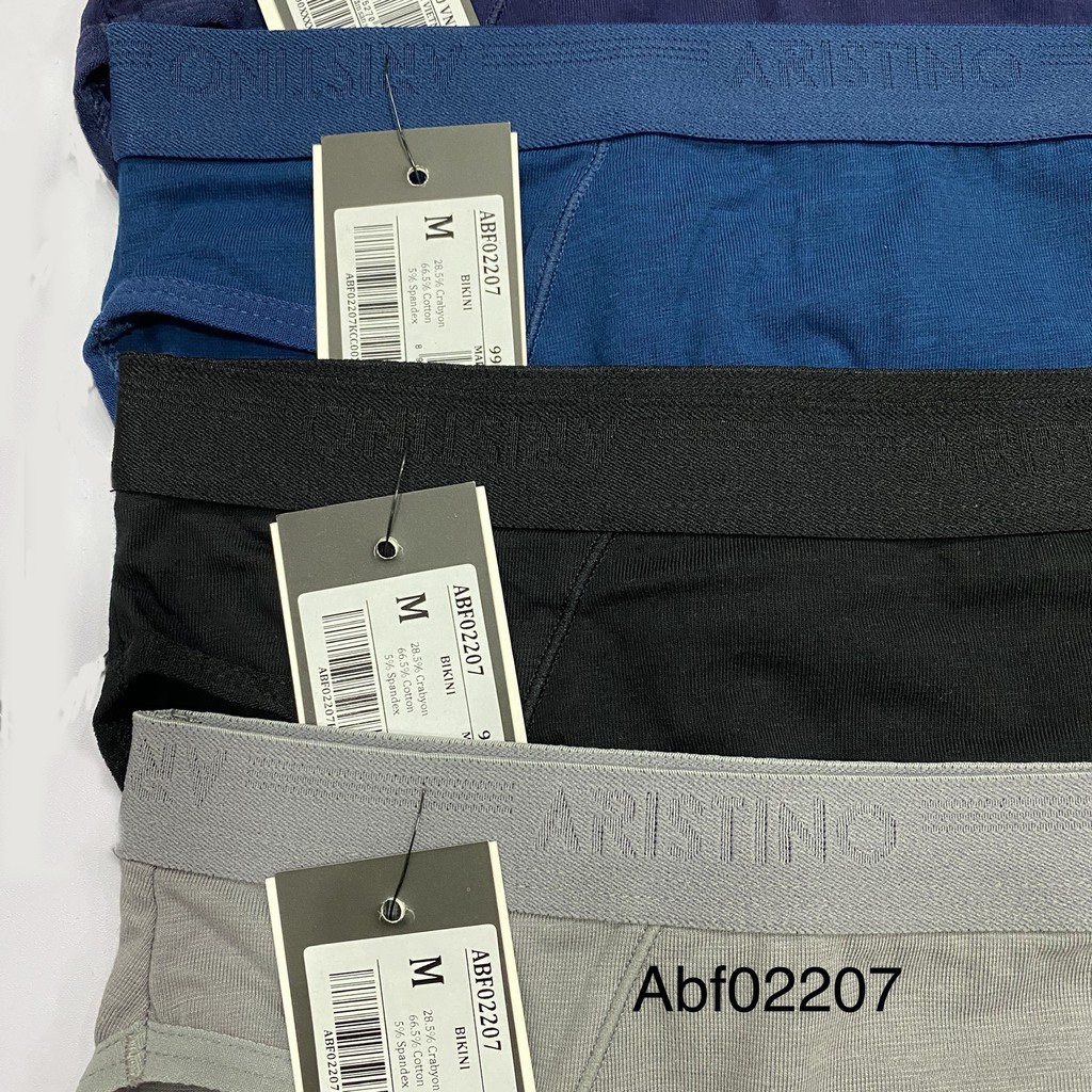 Quần Lót, Quần Sịp Nam Tam Giác Aristino – ABF02207 Cotton Kháng Khuẩn, Ngăn Mùi Vượt Trội