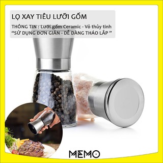 Cối xay tiêu hạt khô, cối xay tiêu lưỡi nghiền ceramic