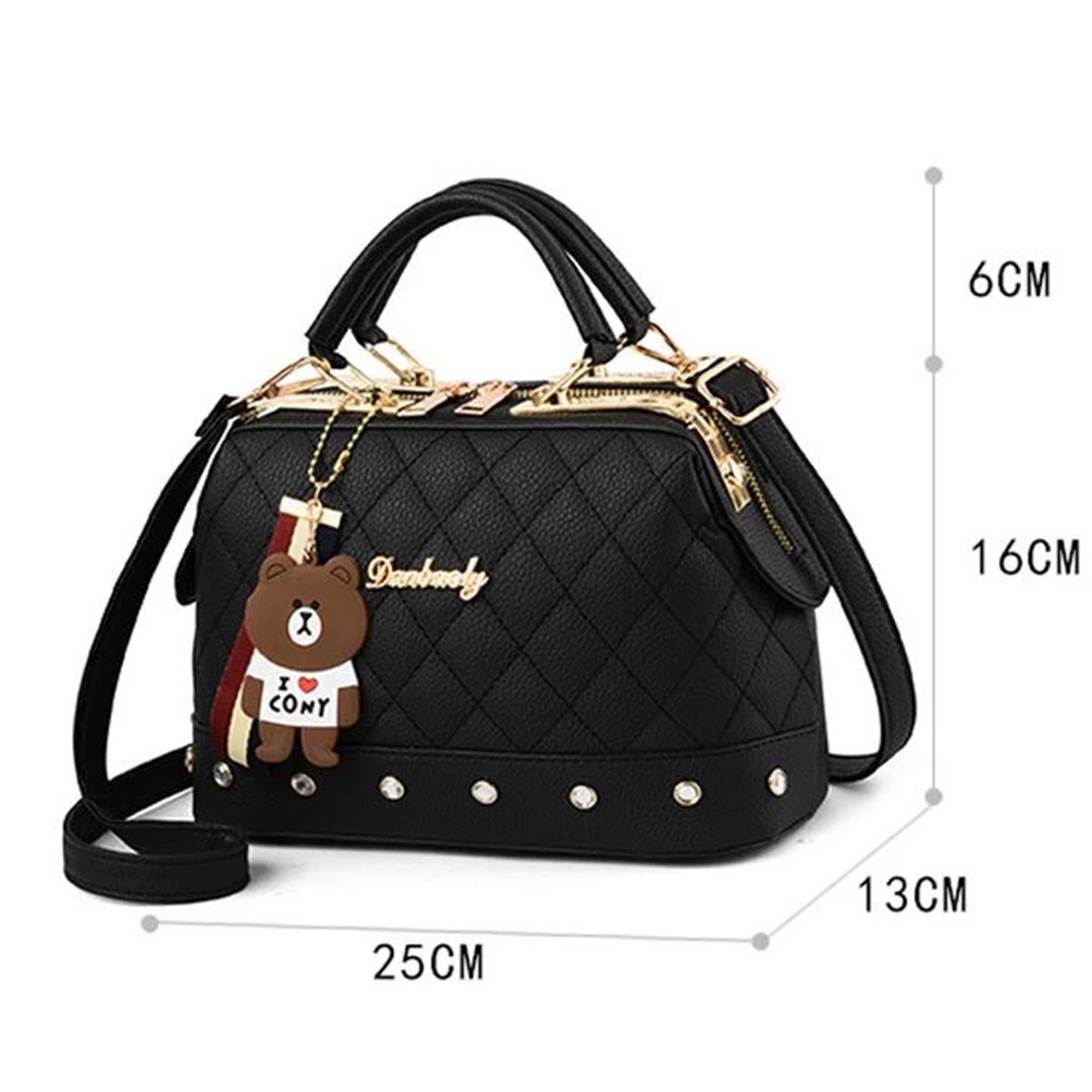 Túi Xách Boston Thiết Kế Dễ Thương Thời Trang Đi Biển Mùa Hè Cho Nữ