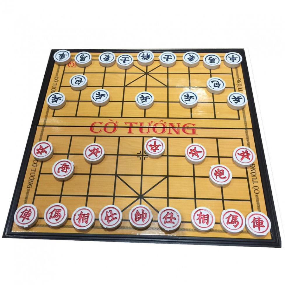 Bộ cờ tướng kích thước 28cm x 28cm, Bộ đồ chơi phát triển trí tuệ
