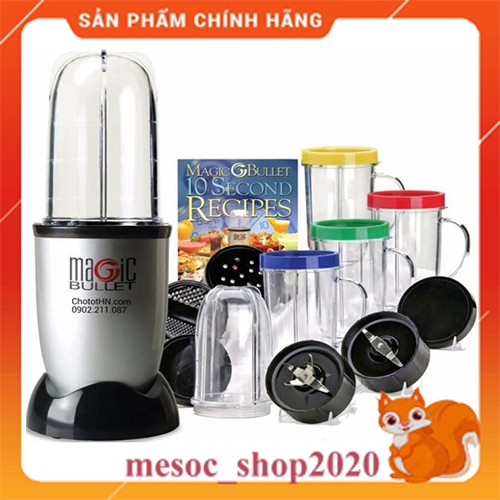 Máy xay sinh tố đa năng Magic Bullet 21 chi tiết