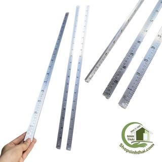 Thước nhôm đo đồ đạc, thước dài 1 mét ( 100cm ) - bản rộng 2,5cm x dày 0.7cm