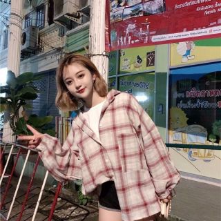 Sơ mi kẻ from rộng có bigsize