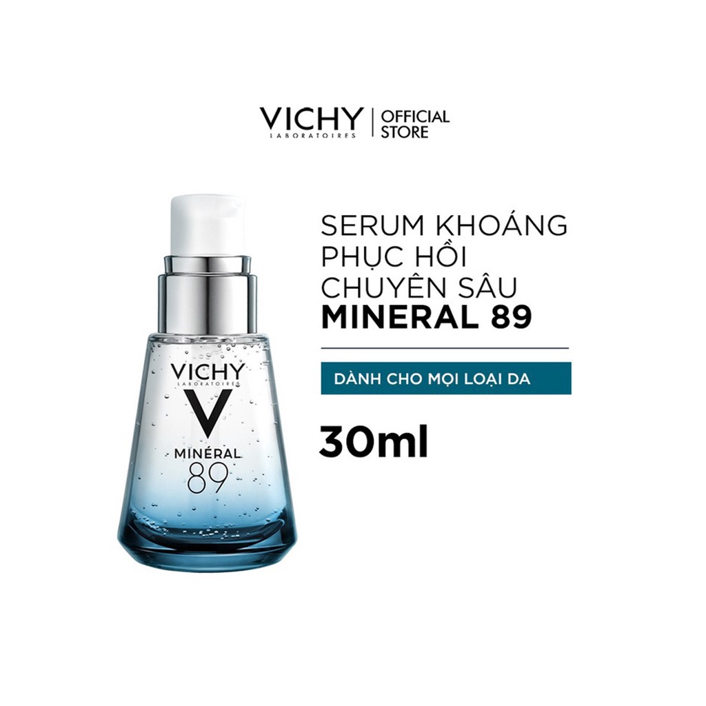 Tinh Chất Khoáng Cô Đặc Phục Hồi Chuyên Sâu Vichy Mineral 89 Skin Fortifying Daily Booster 30ml
