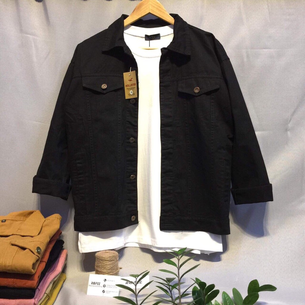 [Hàng Chuẩn Shop] {Ảnh Thật} Áo Khoác Kaki Jean Nam  Mã 01 6 Màu Không Phai Đẹp Cao Cấp Y Hình Thời 