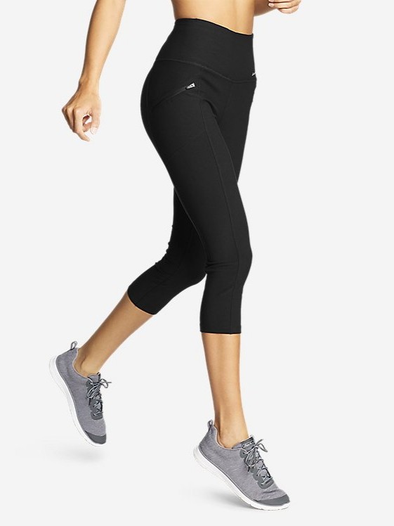 Legging lửng Eddie Bauer túi khóa hông