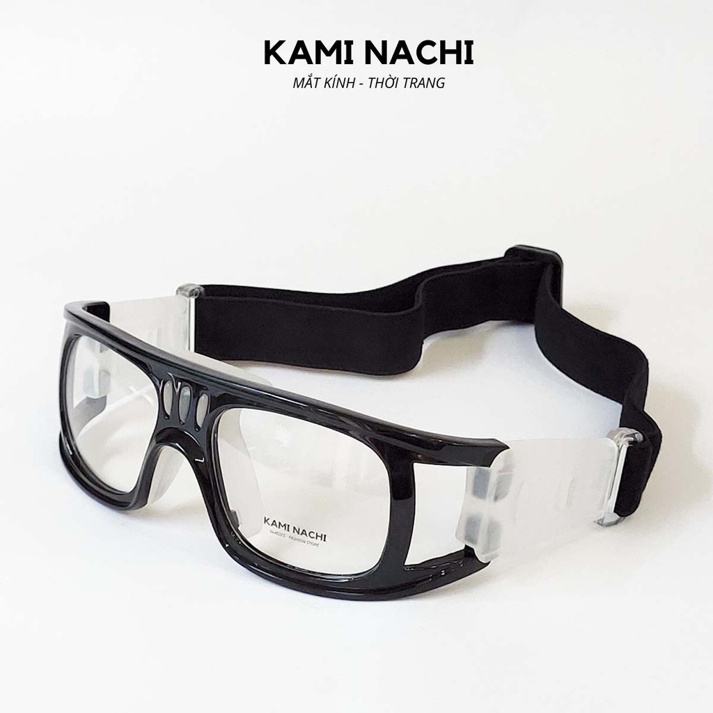 Mắt kính thể thao [CÓ THỂ CẮT TRÒNG CẬN] chuyên dụng cho người chơi thể thao, đá bánh, bóng rổ, bóng chuyền - Gọng kính