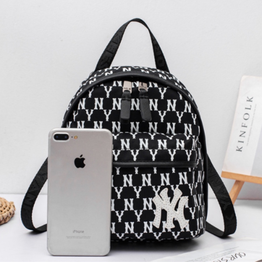 Balo Mini MLB NY Monogram Backpack Full Tag Code