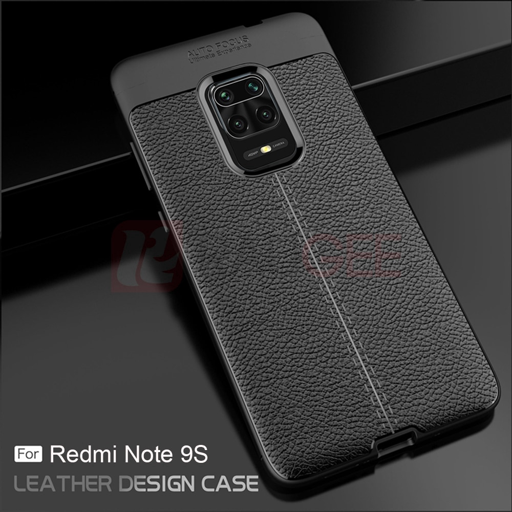 Xiaomi Redmi Note 9S Note 9 Pro Case Luxury Silicone Cover Leather Styple Phone Back Case