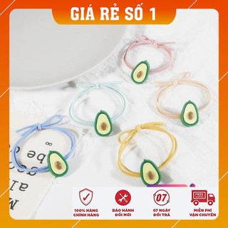 [FREESHIP - HÀNG LOAI 1] Dây buộc tóc, cột tóc trái bơ siêu dễ thương