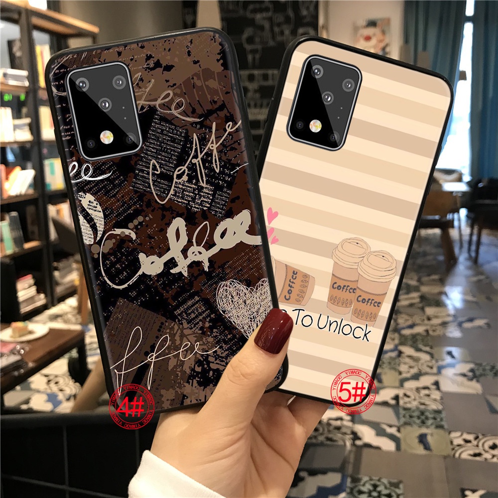 Ốp Điện Thoại TPU Mềm Họa Tiết Cà Phê Hoạt Hình 49Q Cho iPhone 6 6S 7 8 Plus X XS XR 11 Pro Max