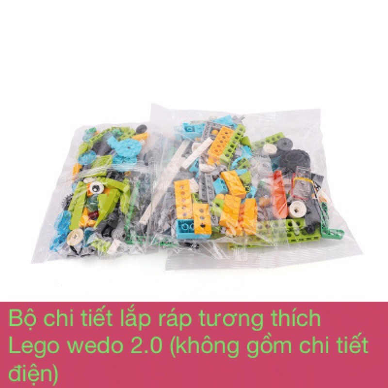 Bộ chi tiết lắp ráp tương thích Lego Wedo 2.0