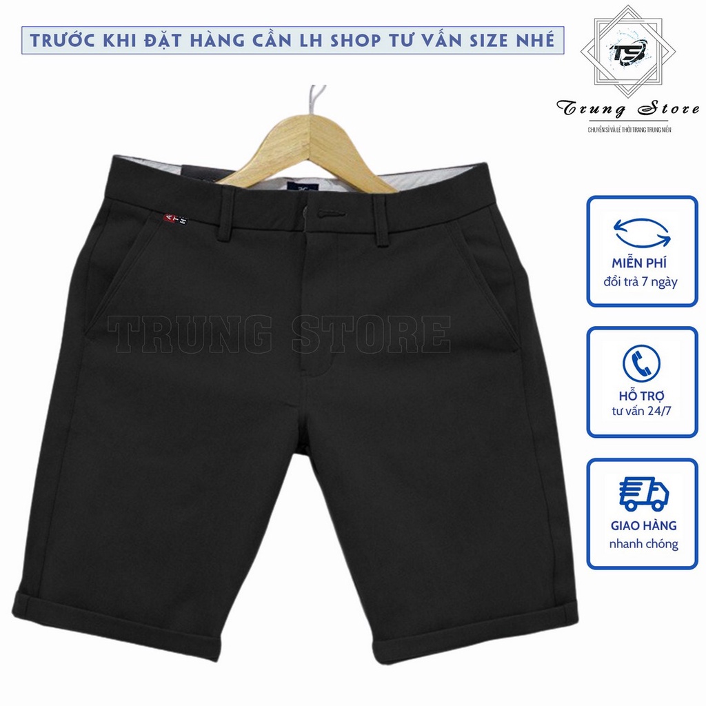 [SALE 45%] - QUẦN SHORT TÂY ÂU NAM HÀNG ĐẸP CO GIÃN NHẸ - KHÔNG NHẮN - KHÔNG XÙ - KHÔNG PHAI MÀU