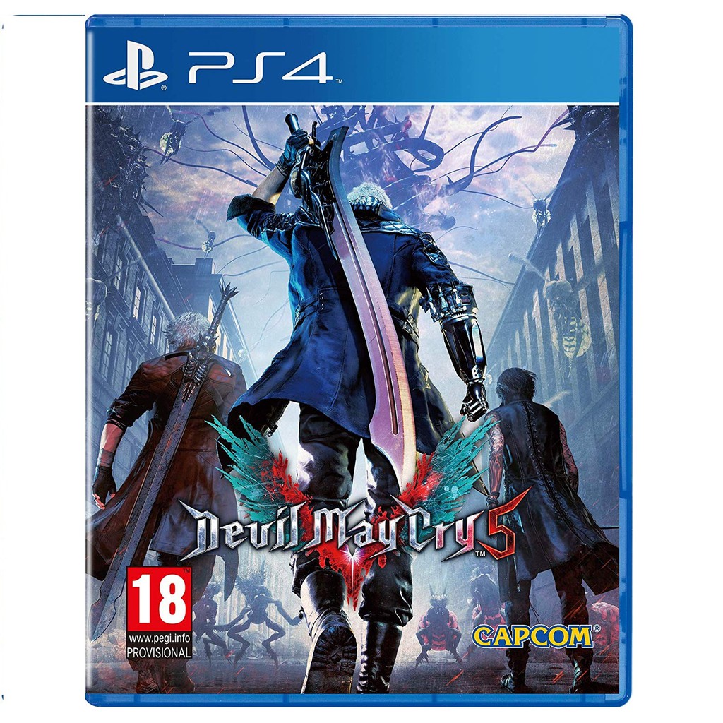 Đĩa game ps4 Devil may cry 5