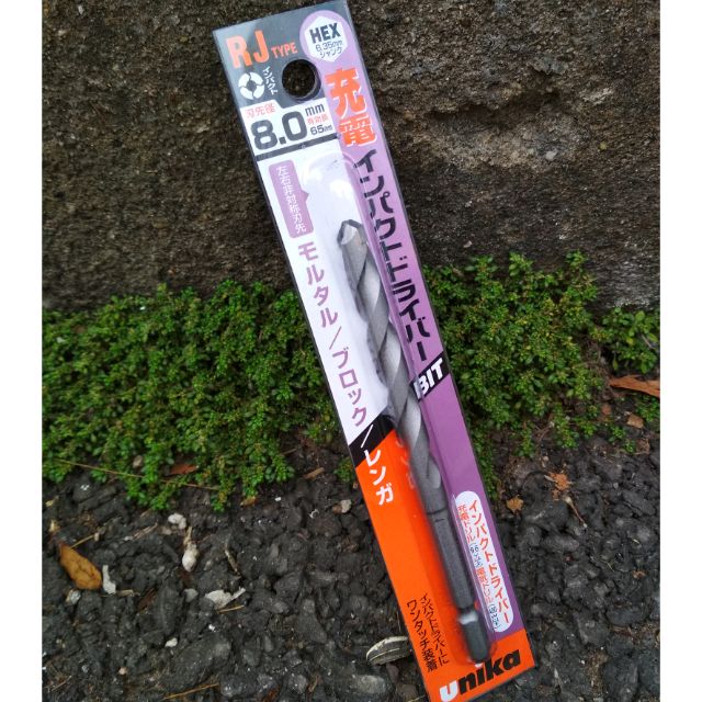 SV Mũi khoan tường Unika RJ8mm chuôi lục