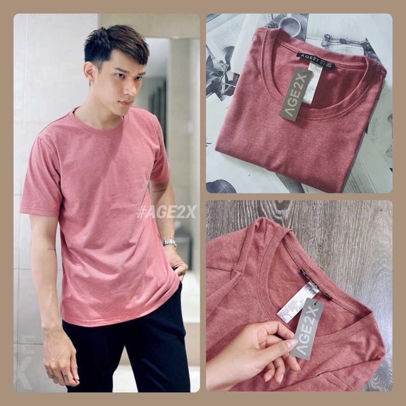 Top 10 màu áo thun trơn nam unisex chính hãng AGE2X bán chạy nhất năm qua