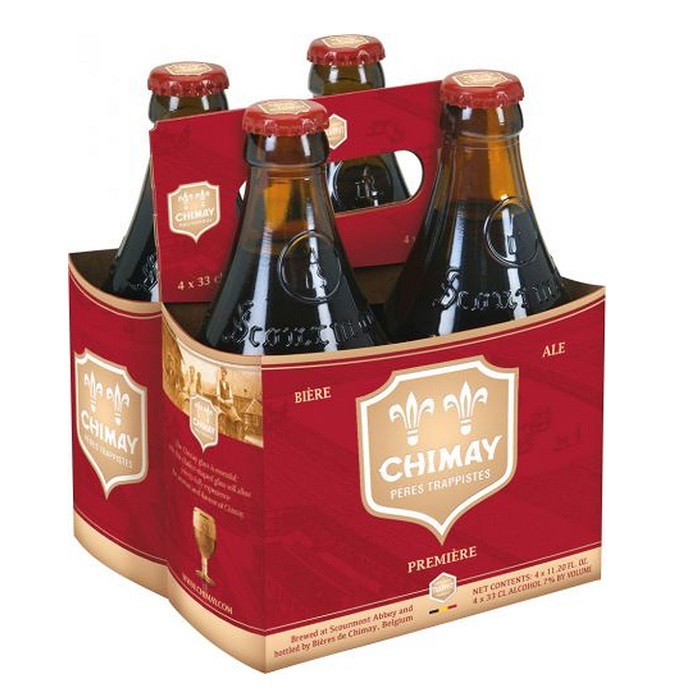 Lốc 4 Chai Bia Chimay Red Cap 7% (330ml)