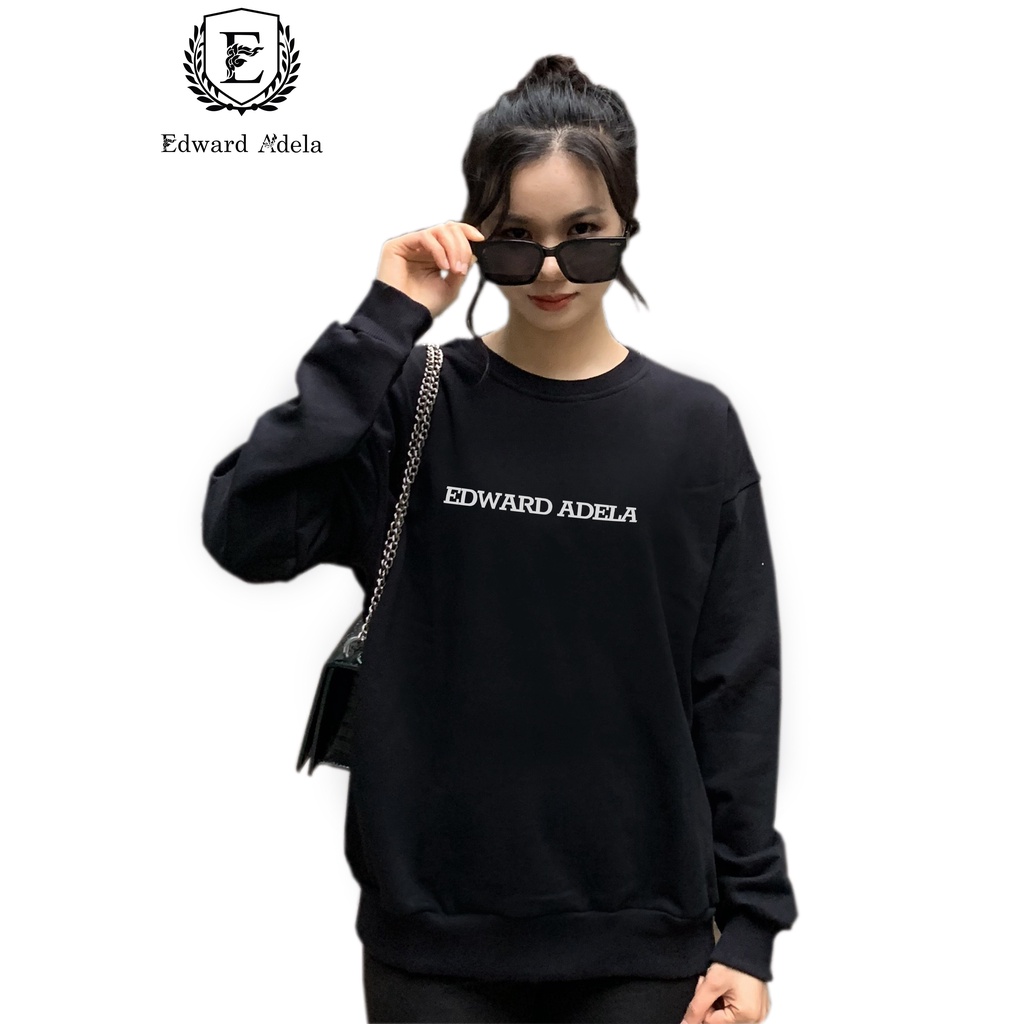 Áo sweater nỉ nam nữ EDWARADELA. Áo nỉ nam nữ dáng Oversize nam nữ chất liệu cao cấp ED93B | BigBuy360 - bigbuy360.vn