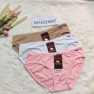 Set 5c quần lót nữ học sinh Thịnh Phát, quần chíp nữ thun lạnh