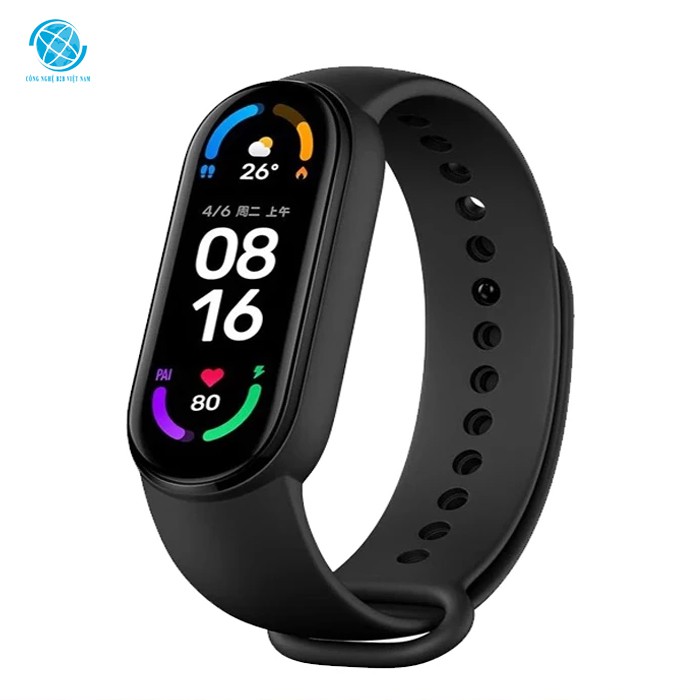 Vòng đeo tay thông minh Xiaomi Mi Band 6 bản quốc tế - Chính hãng Xiaomi / Chống nước 50m/Bh 12 tháng